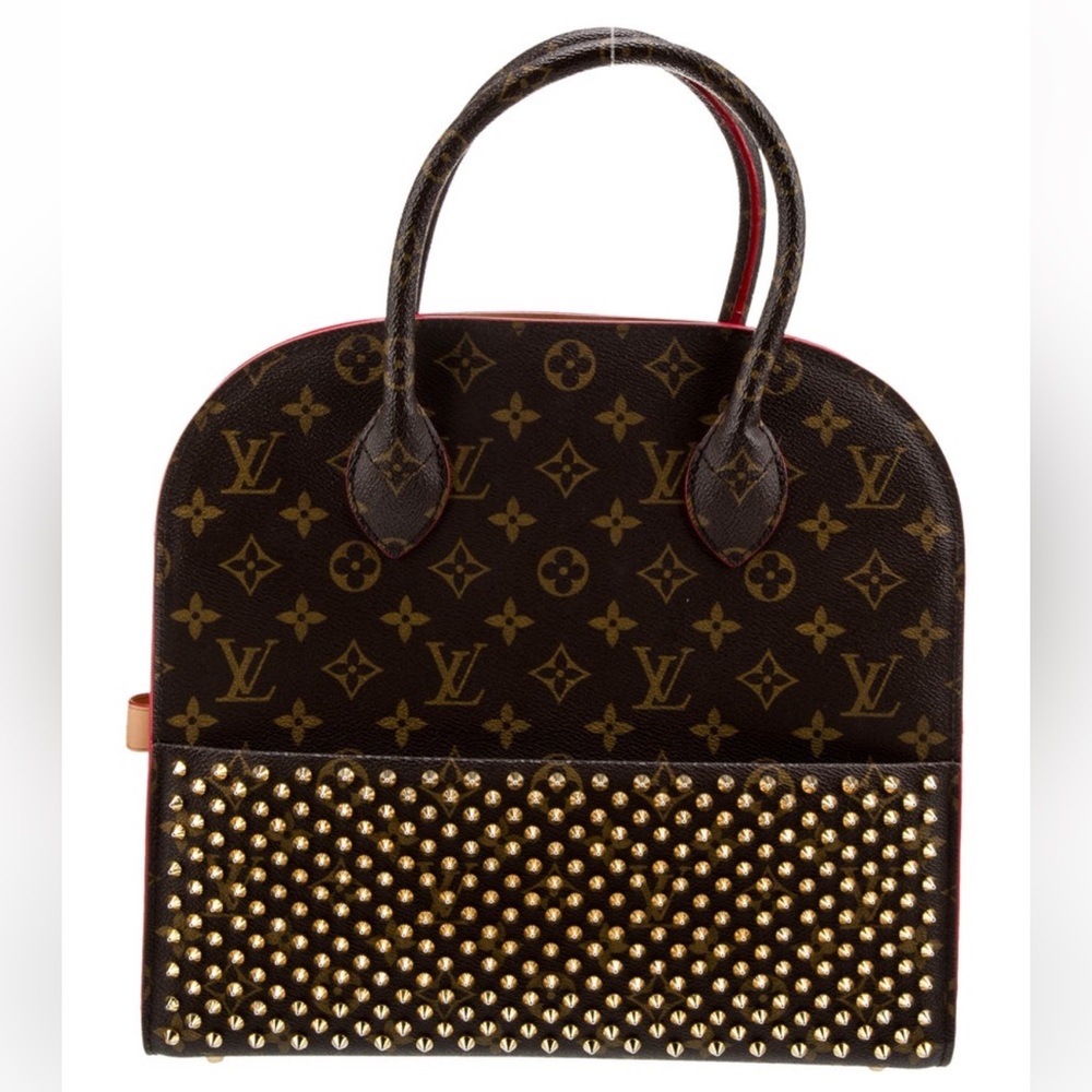 Louis Vuitton X Christian Louboutin studded bag